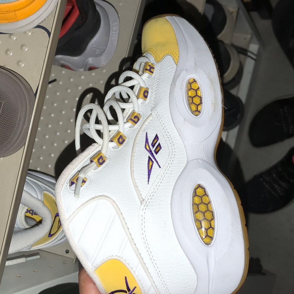 Allen Iverson questions boys size 6 Lakers edition